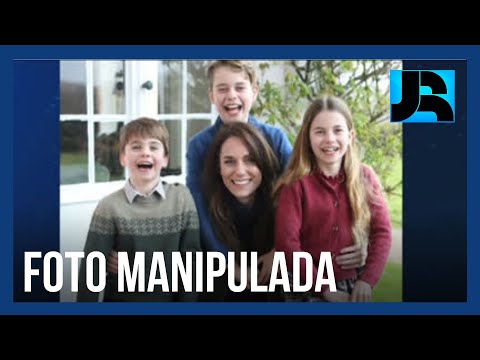Foto manipulada de Kate Middleton com os filhos gera mais uma polêmica na Família Real britânica