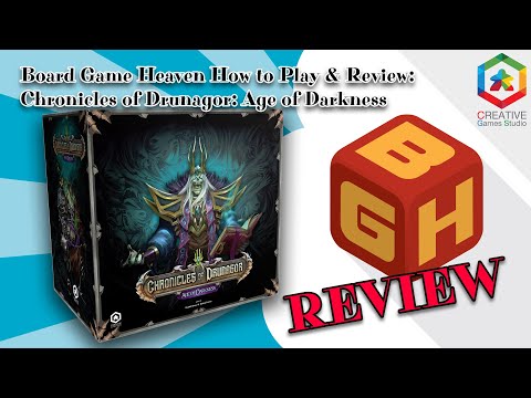 Board Game Heaven How To Play & Review 253: Chronicles of Drunagor: Age of Darkness (CGS)