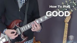 How To Play Good by Better Than Ezra - Guitar Lesson