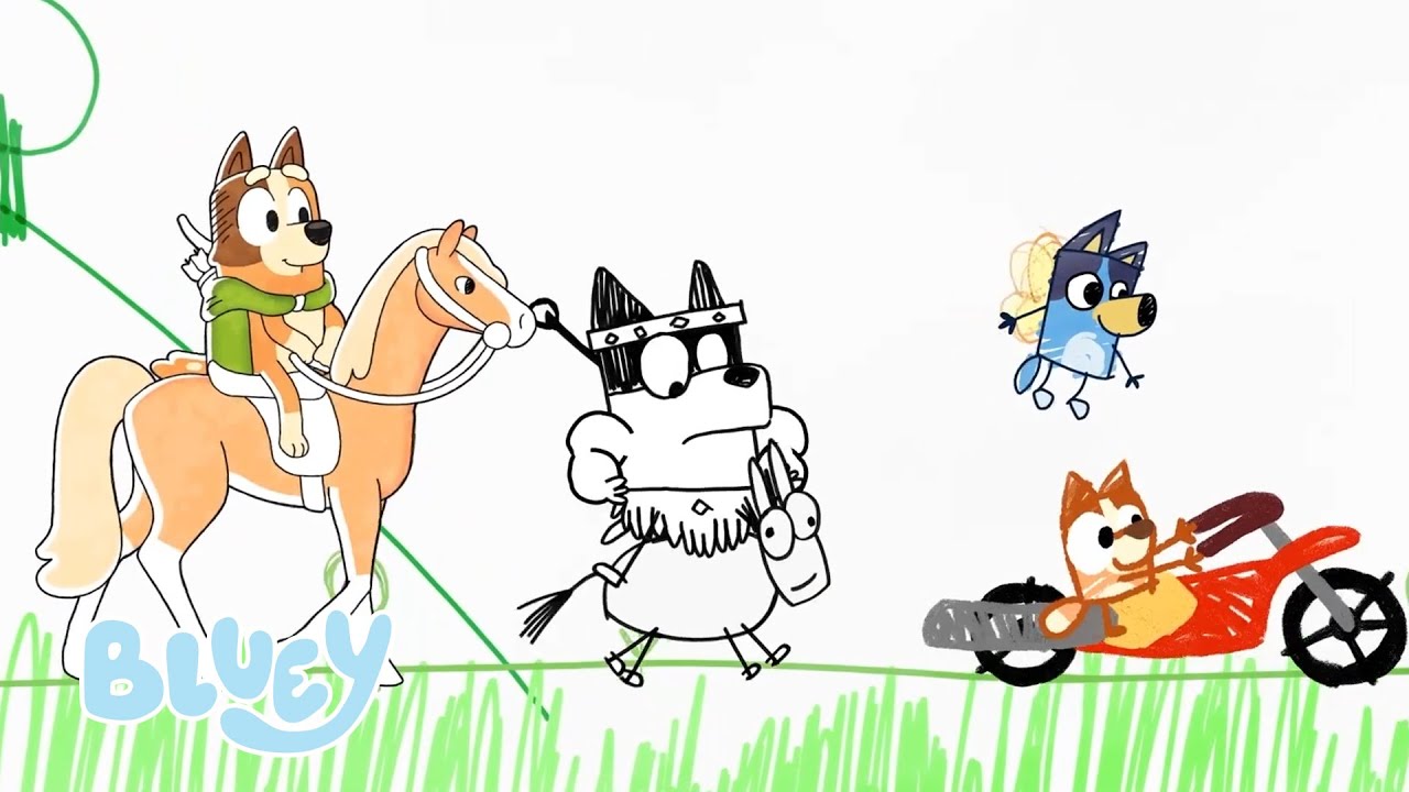 Jogos de Bluey com Mamãe e Papai ☺️ | Bluey Português Brasil Canal Oficial