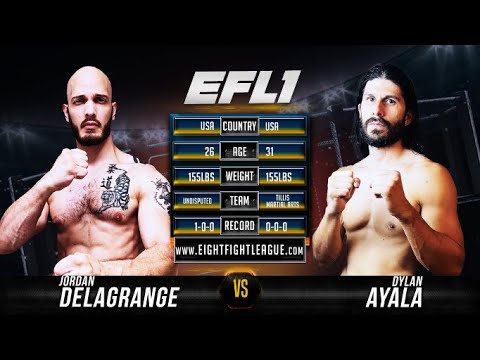 Dylan Ayala vs Jordan Delagrange - EFL1