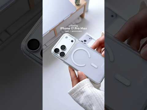 iPhone 17 Pro Max Silver (256GB) | Hands-On Unboxing 🌿