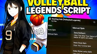 Volleyball Legends Script [NEW] | Infinite Style Spins, Data Rollback, Ball Hitbox, Powerful Serve