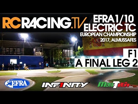 EFRA 1/10th Electric Touring Car Euros 2017 - F1 A Final Leg 2