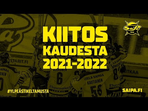 Suuri kiitos kaudesta 2021-2022