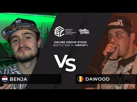 Benja 🇳🇱 vs. Dawood 🇧🇪 // European Beatbox Championship 2022