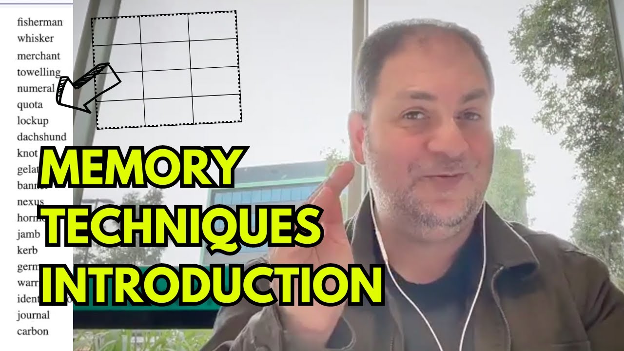 Introduction To Memory Techniques Masterclass | With Memory Champion