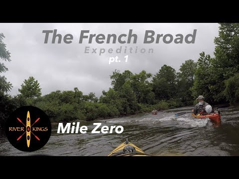 Kayak Camping - thru paddle on the French Broad River E1