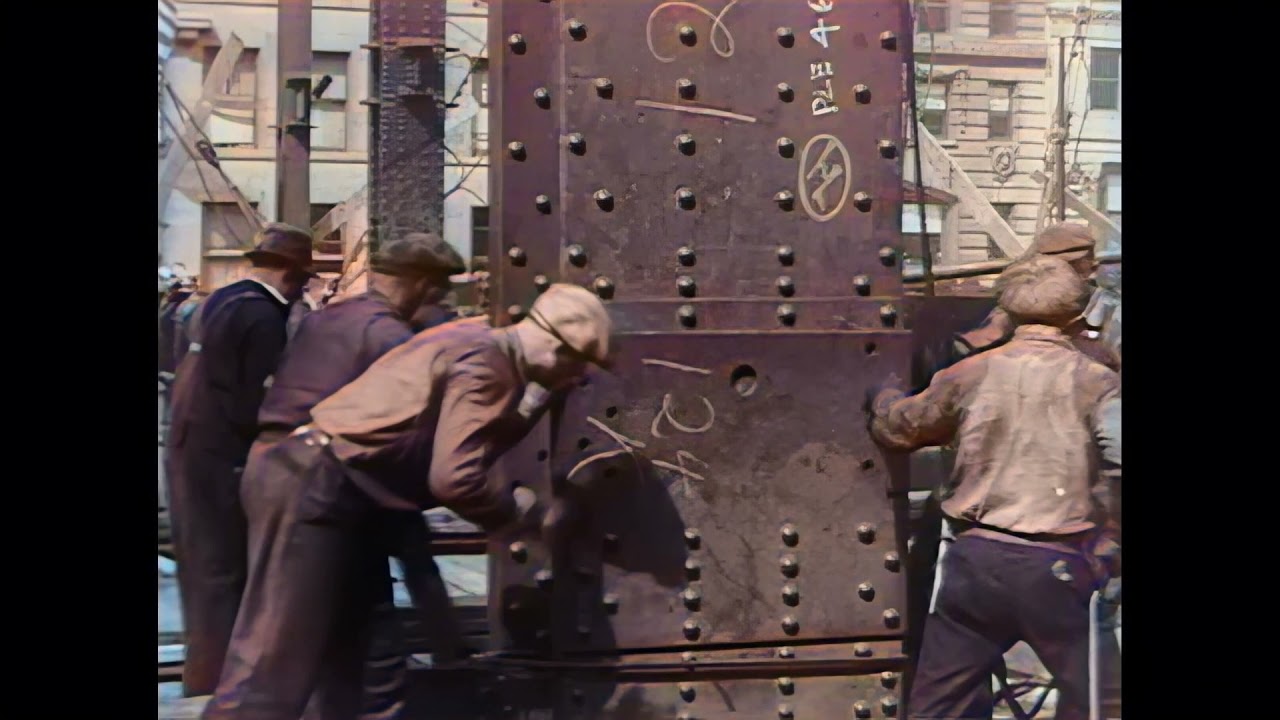 Stunning Footage of the Construction of New York's Empire State Building