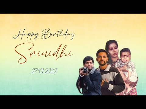 Happy Birthday Srinidhi
