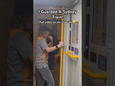 I Guarded A Sydney Train #shorts