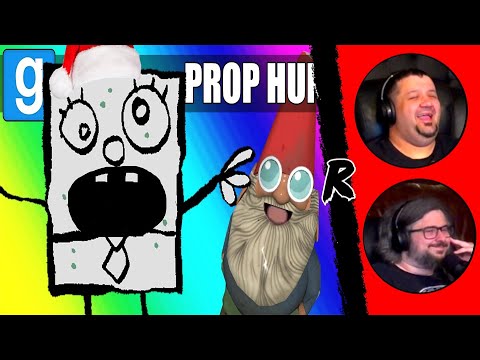 Gmod Prop Hunt - Coming Out of the Closet for Christmas! (Garry's Mod Funny Moments) RENEGADES REACT