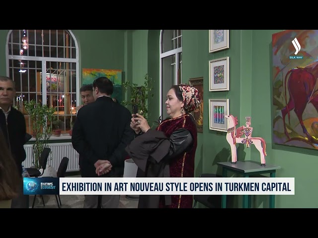 Exhibition in Art Nouveau style opens in Turkmen capital