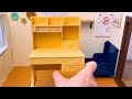 Mini DESK Installation 🥹 Mini Bedroom ️ ASMR ️ Re Ment Collection