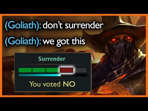I had to beg my team not to surrender! [Masters Urgot vs Fiora]
