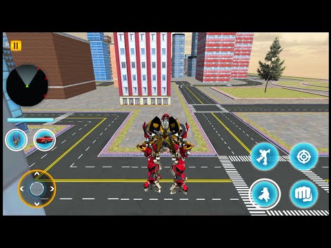 Goat Robot Car Transform Games - Android Gameplay