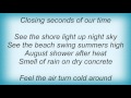 Longview - Will You Wait Here Lyrics