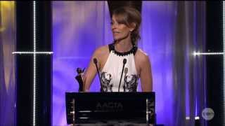 Kat Stewart - AACTA Awards 2014 - Best Supporting Actress in a Television Drama video