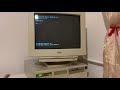 Startup Of An Old 386 Computer Running Windows 3 11
