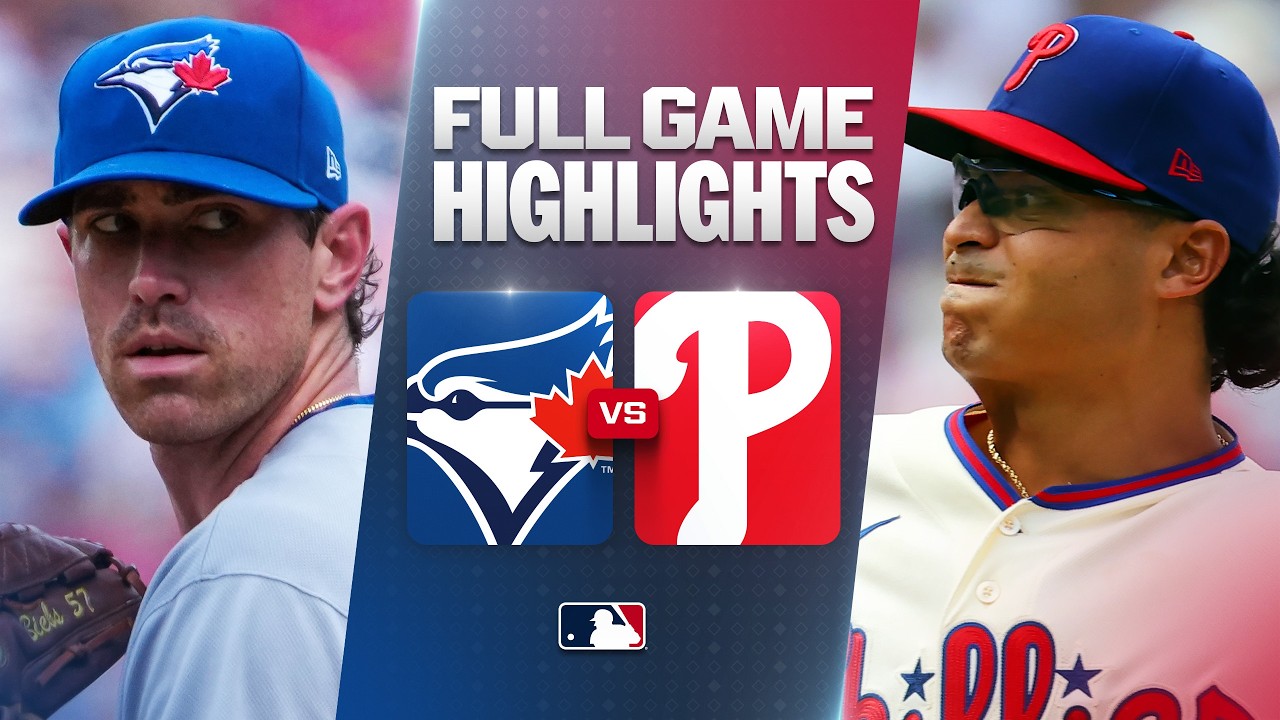 BLUE JAYS vs. PHILLIES: Official Full Game Highlights (August 9) | 2026 MLB Season