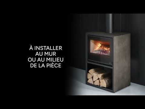 STONE CASE, le nouveau poêle à bois de MCZ