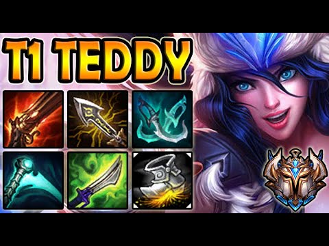 T1 Teddy SIVIR ADC vs JHIN - Patch 10.16 Ranked Korea ✔️
