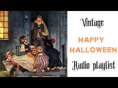 Happy Halloween Vintage Radio Playlist 📻