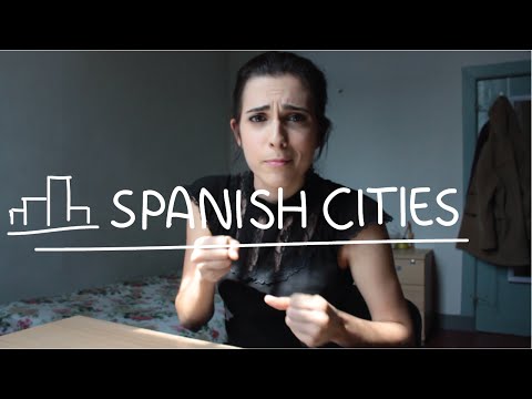Weekly Spain Spanish Words with Rosa - Spanish Cities