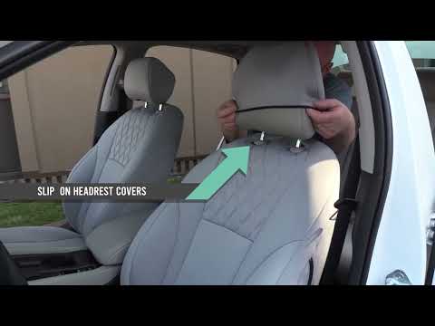 How to install Honda Accord custom fit seat covers | FH Group®