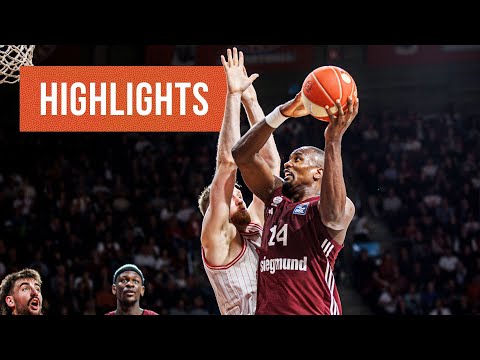 HF2: PlayOff Highlights FC Bayern München Basketball - Würzburg Baskets (Saison 2023/24)