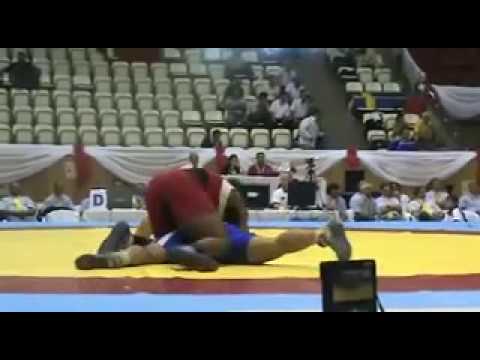 96 kg - Junior World Greco - Tyrell Fortune-USA vs Mikalai Danilau-Belarus