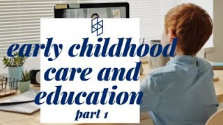 Early childhood care and education| Home science class 12| Chapter 7| part1| CBSE| New syllabus