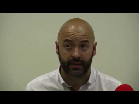 RdP David Movilla tras Bilbao Athletic 0 - Barakaldo CF 1