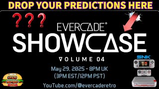 Evercade 5th Anniversary Showcase May 29th 2025 8pm - Drop Your Predictions Here!