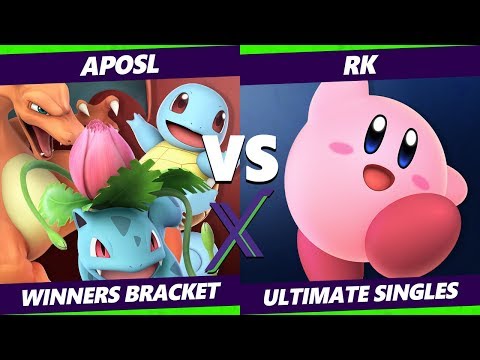 S@X 340 Winners Round 2 - Aposl (Pokemon Trainer) Vs. RK (Kirby) Smash Ultimate - SSBU