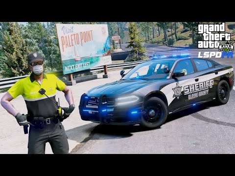 GTA 5 LSPDFR #763 Blaine County Sheriff Live Patrol