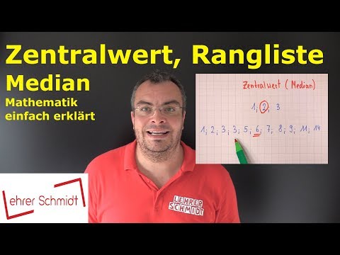 Determine median and create rankings | Mathematics - simply explained | Lehrerschmidt