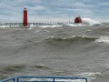 Lake Michigan Storm - Big Waves (Great Lakes ...