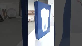 Mavi Dişçi Tabelası