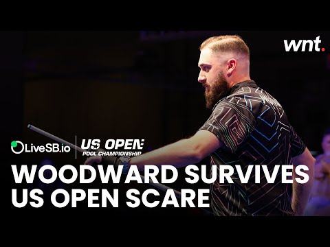 Skyler Woodward survives US Open scare! | 2025 US Open Pool Championship