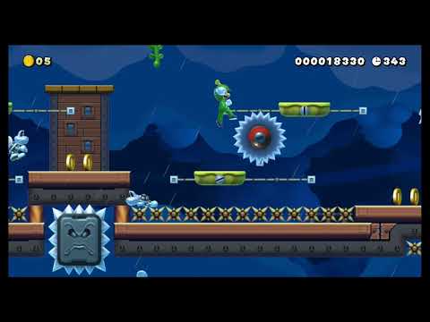 Mario Maker 2 - Cloud Ruins