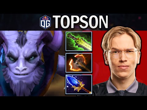 OG.TOPSON RIKI WITH AGHANIMS-BATTLEFURY - DOTA 2 7.30 GAMEPLAY