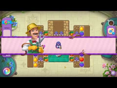 Gardenscapes level 10961 No Boosters Gameplay