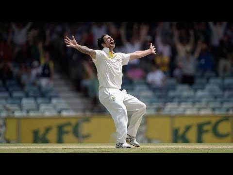 Every Mitchell Johnson wicket from the 2013-14 Ashes