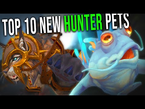 Top 10 New Hunter Pets Tamable in The War Within