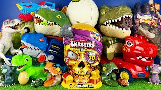 Download lagu Jurassic World Unboxing Review Asmr Dinosaur Smasher Dino Island T-rex Triceratops Indominus Rex mp3