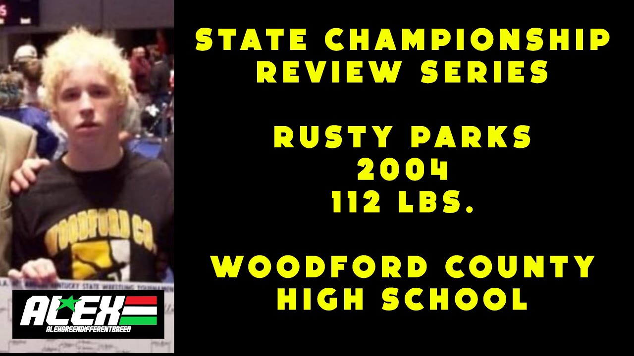 State Wrestling Championship match review w/ Rusty Parks (Woodford County; 2004 112 lbs.)