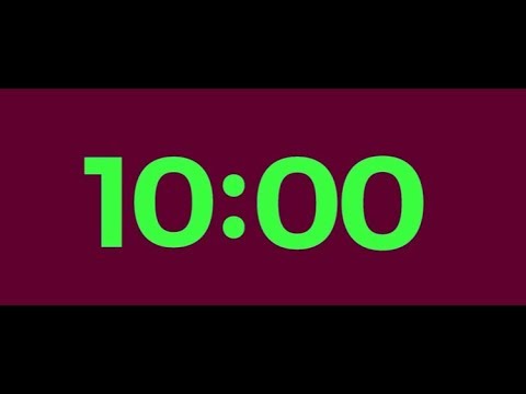 10 Minute Classic Countdown Timer