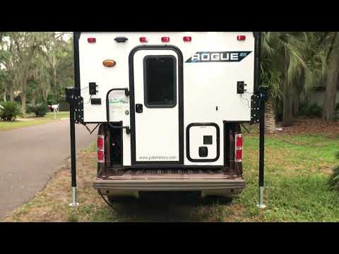 Palomino Rogue EA-1 Brophy Turnbuckle mounting and camper bed position
