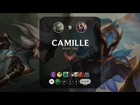 Camille Top vs Quinn - KR Grandmaster Patch 13.1
